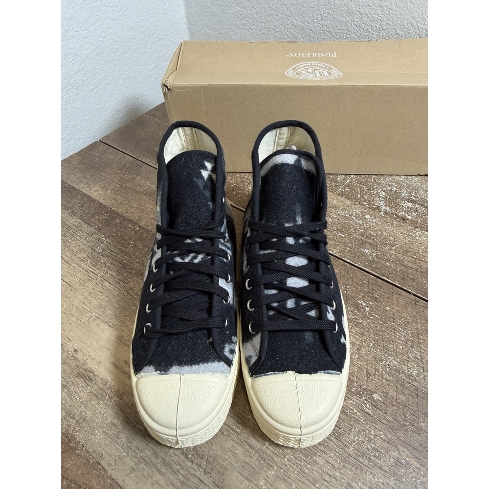 Pendleton Wool US Rubber Co. High Top Sneakers Southwest Jacquard Size 5 Womens - Picture 3 of 11